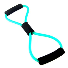 1pc 8 Shaped Elastic Tension Durable Rope Chest Expander Sport Fitness Yoga Pilates Belt Health Car Body Shape New Random Color