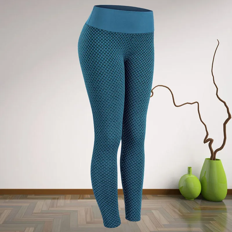2023 Custom Logo Compression Bluk Black Fitness Gym Scrunch Butt Lifting High Waist Workout Yoga Tights Leggings For Women