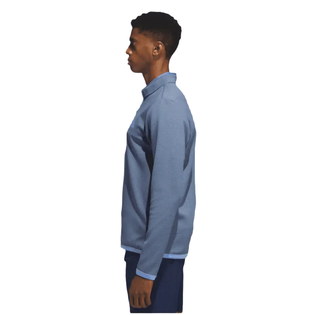 Adidas 2023 Microdot 1/4 Zip Golf Pullover - Navy