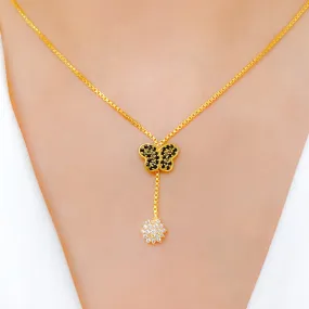Adorable Butterfly   DropNecklace