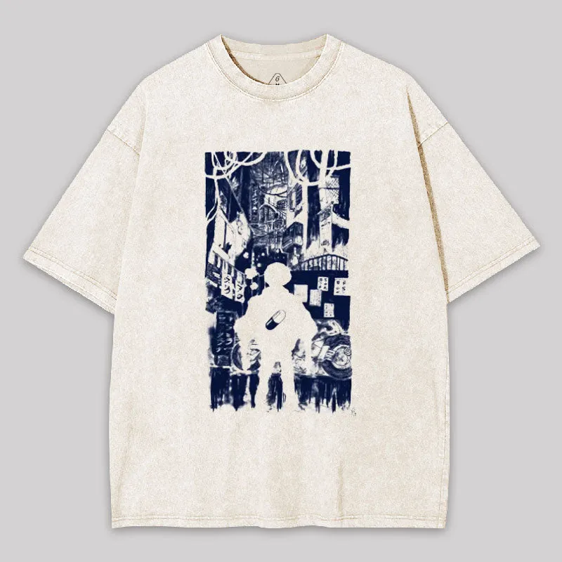 Akira Neo Tokyo Geek Washed T-shirt