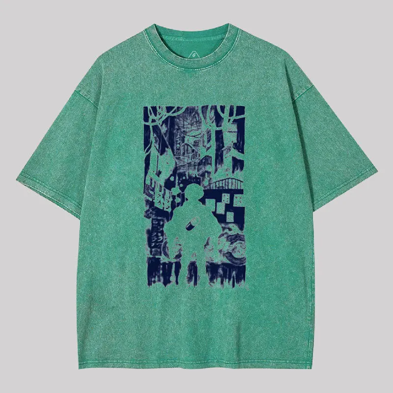 Akira Neo Tokyo Geek Washed T-shirt
