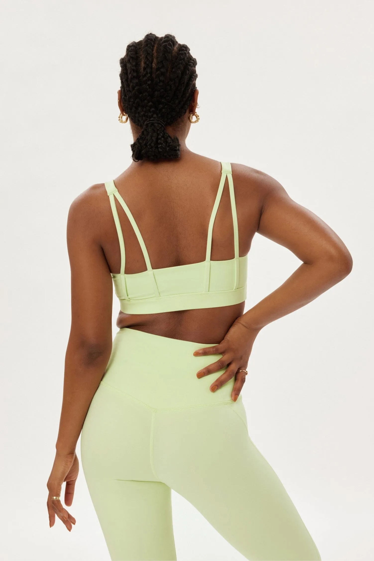 Andy Split Strap Bra - Recycled PET