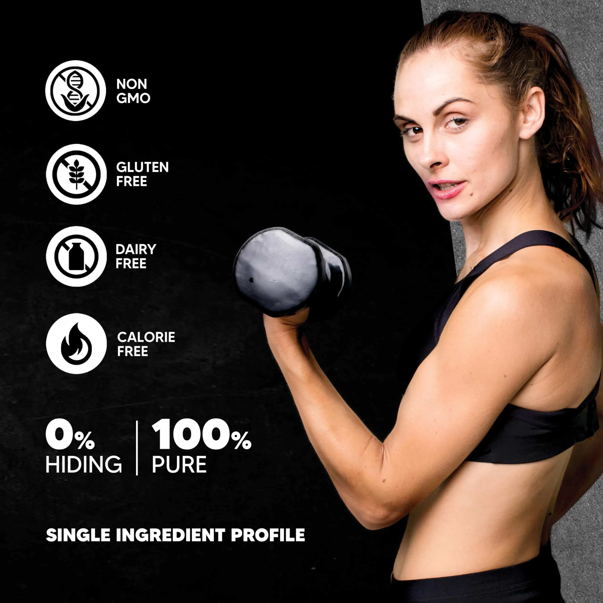 AS-IT-IS Nutrition 100% Creatine Monohydrate, Pure 2.5g Micronized Powder with Rapid Dissolution & Absorption, USA Labdoor Certified for Accuracy & Purity, Supports Performance & Recovery- Unflavored, Single Ingredient- 250g (100 servings)