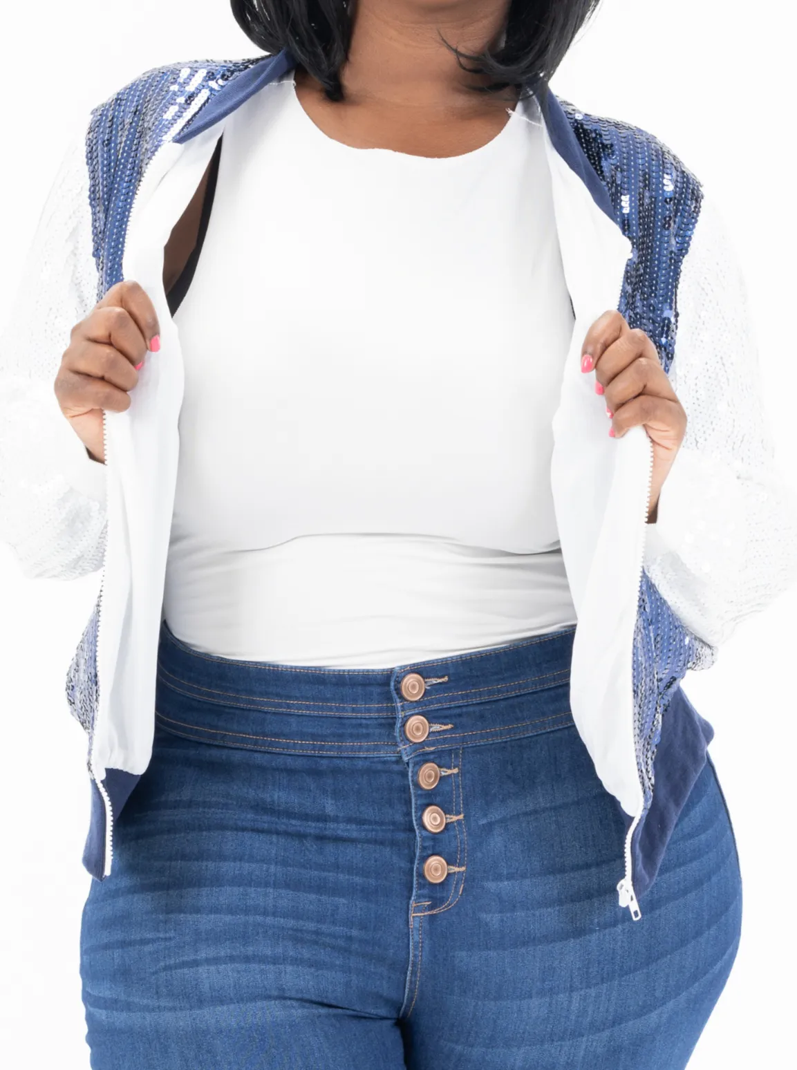 Auburn College Sequin Jacket