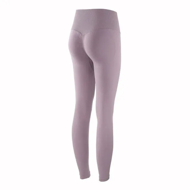 Autumn Seamless Yoga Pant High Elastic Sports Fitness Legging Women High Waist Gym Scrunch Butt Running Training Leggings