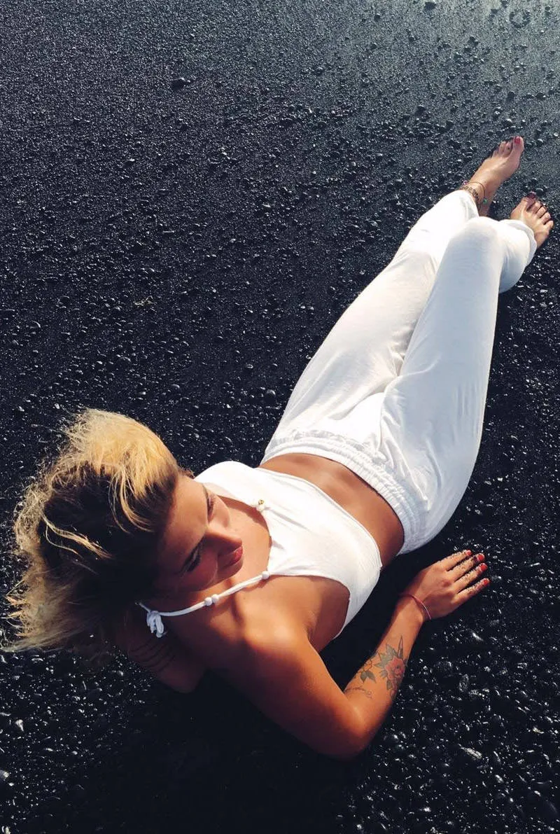 Bali Meditation Pants - White