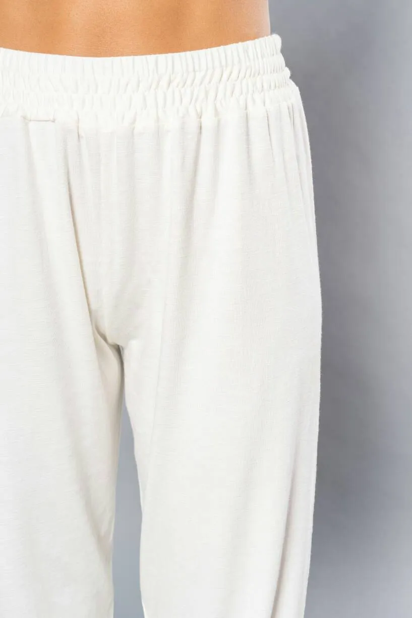 Bali Meditation Pants - White