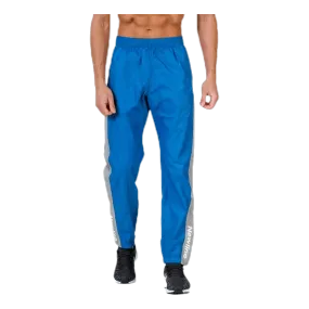 Black Track Pants Blue