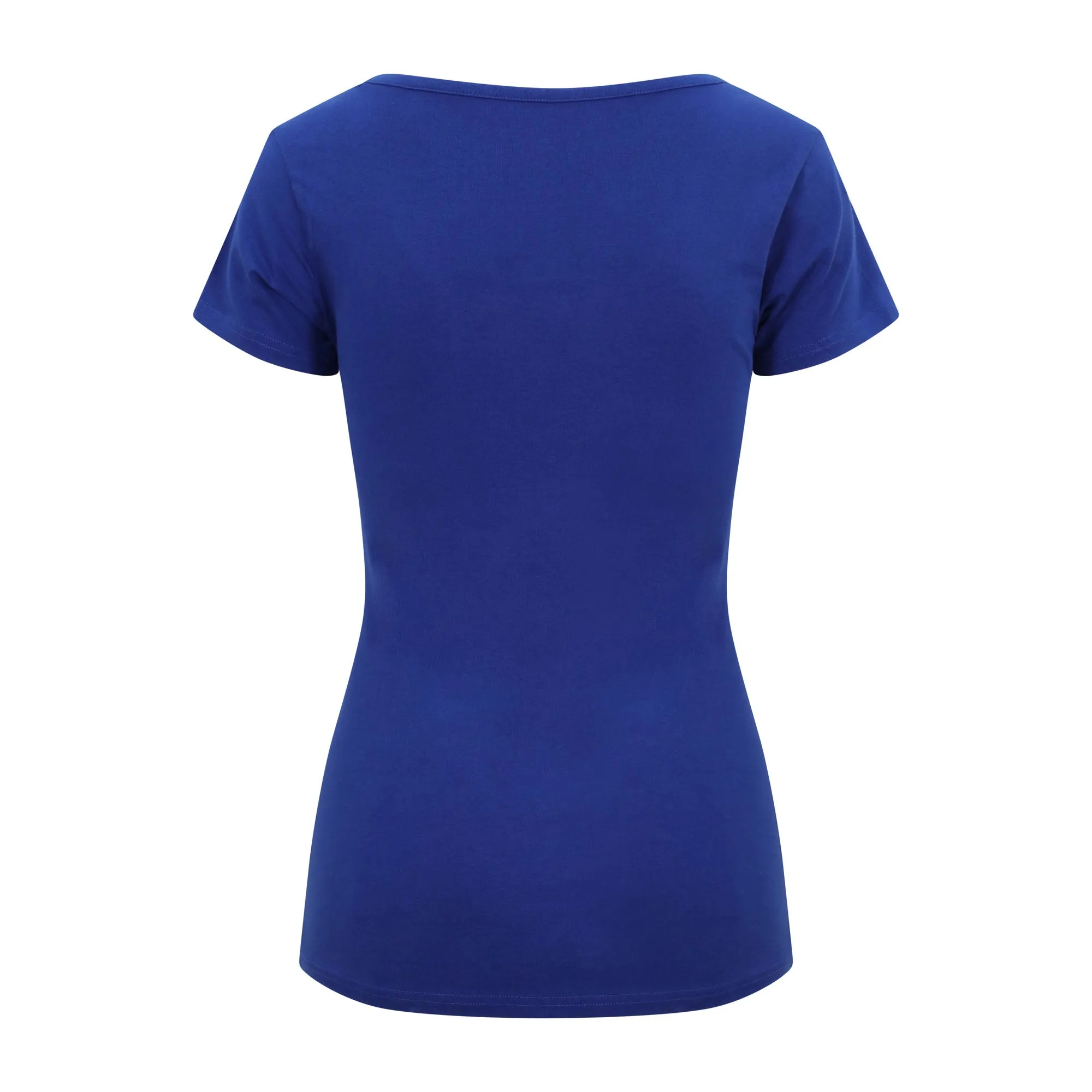 Blue Cotton Comfort Tee