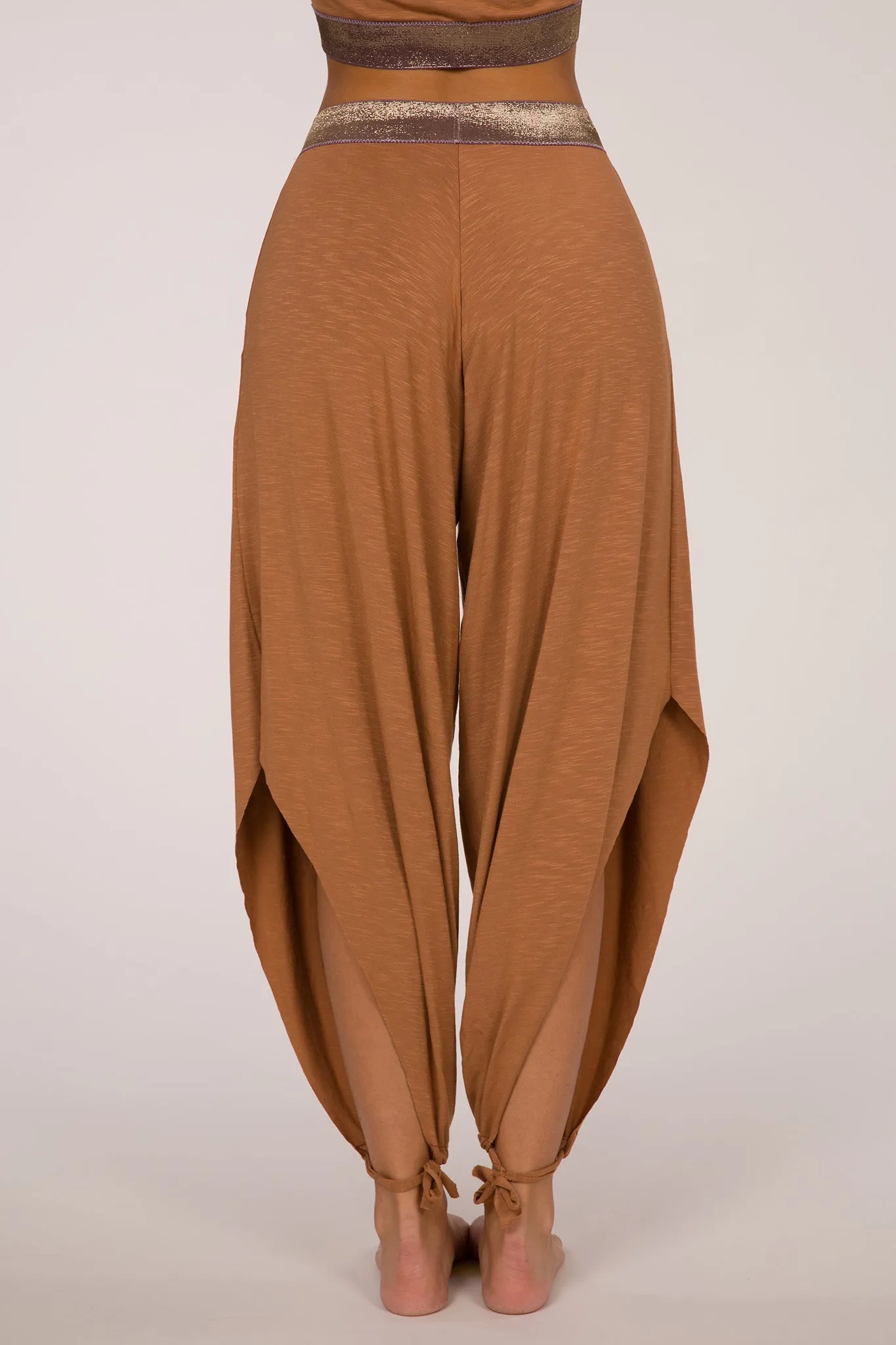 Boho Harem Pants - Bronze