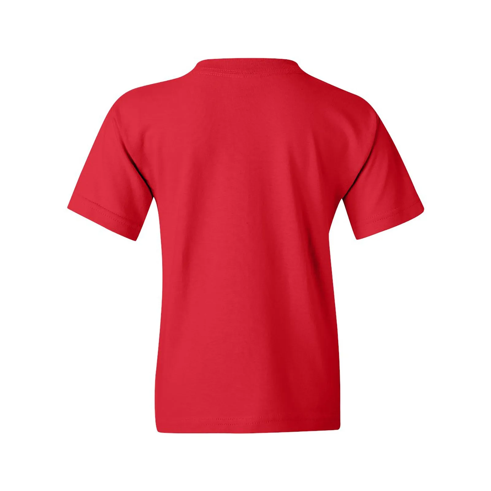 Bradley University Braves Basic Block Cotton Short Sleeve Youth T Shirt - Red