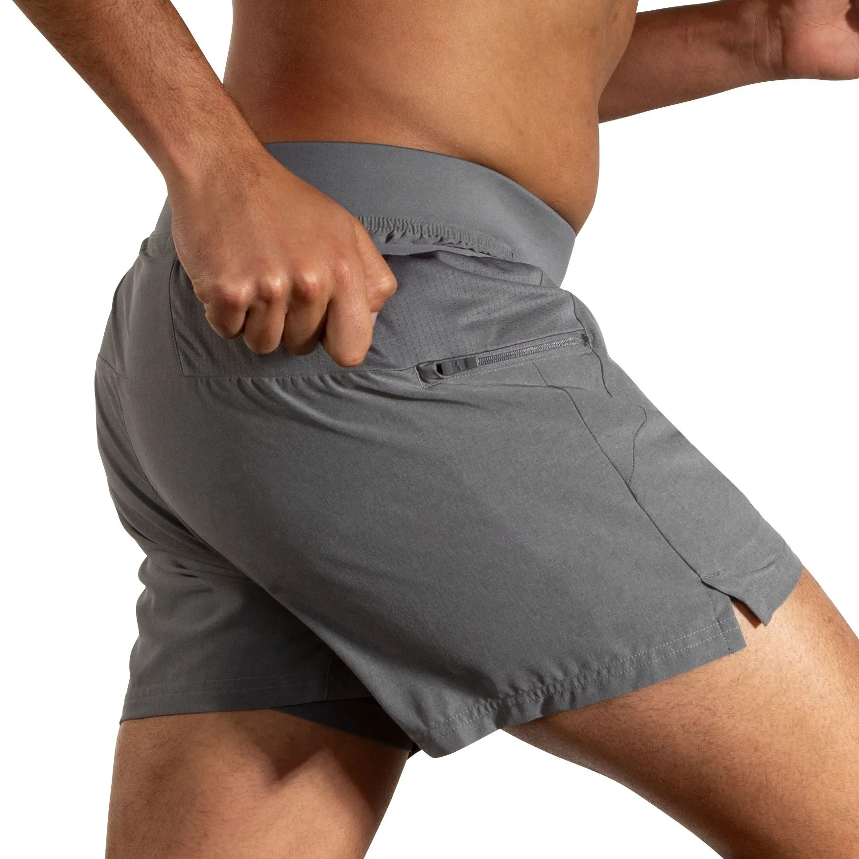 Brooks Men's Sherpa 5" 2-in-1 Short