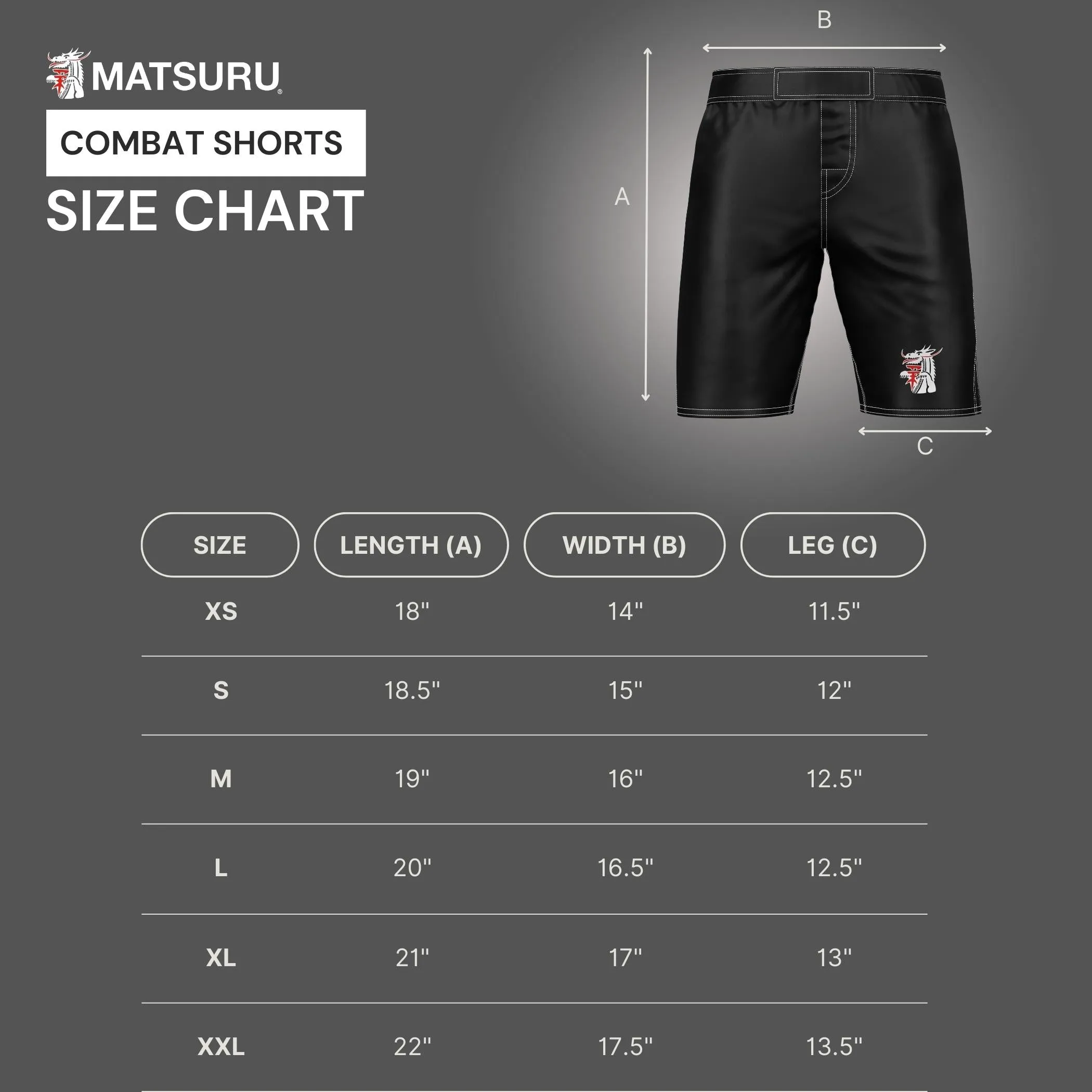 Combat "Dragon" Shorts