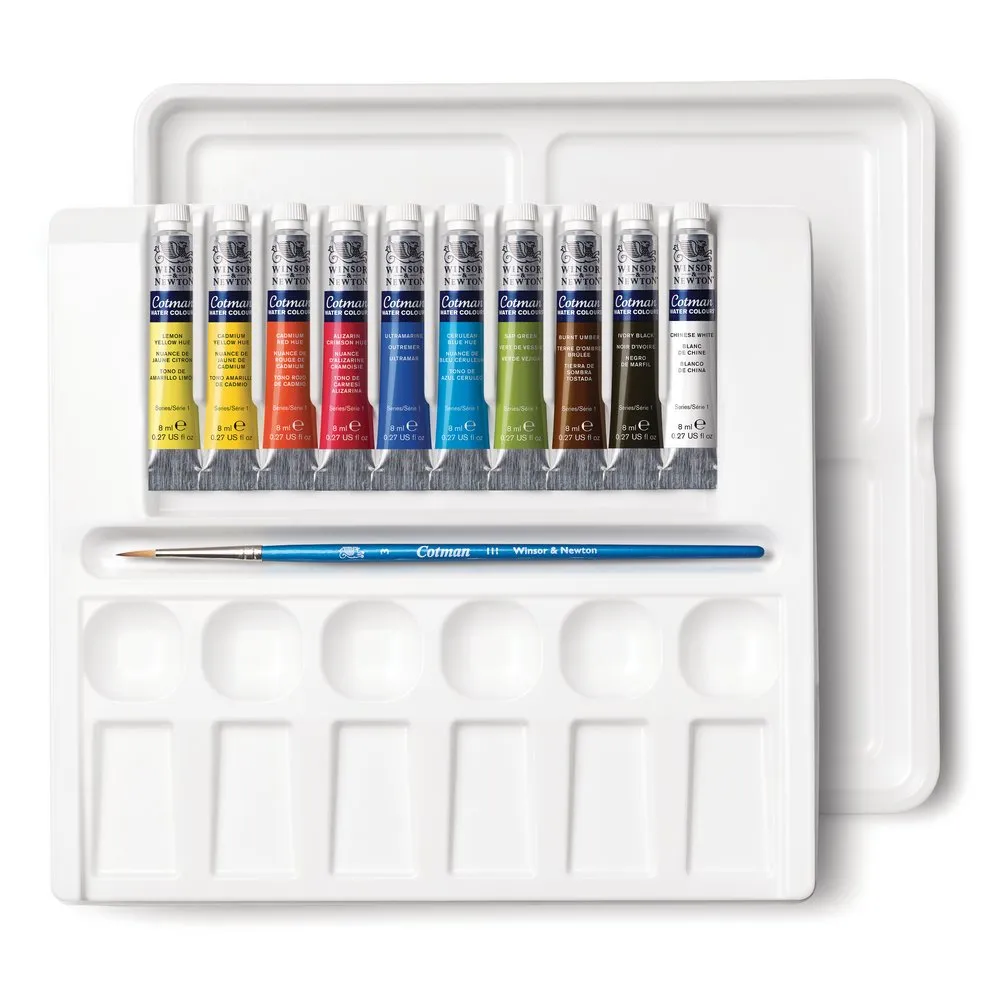 Cotman Watercolours Palette Set