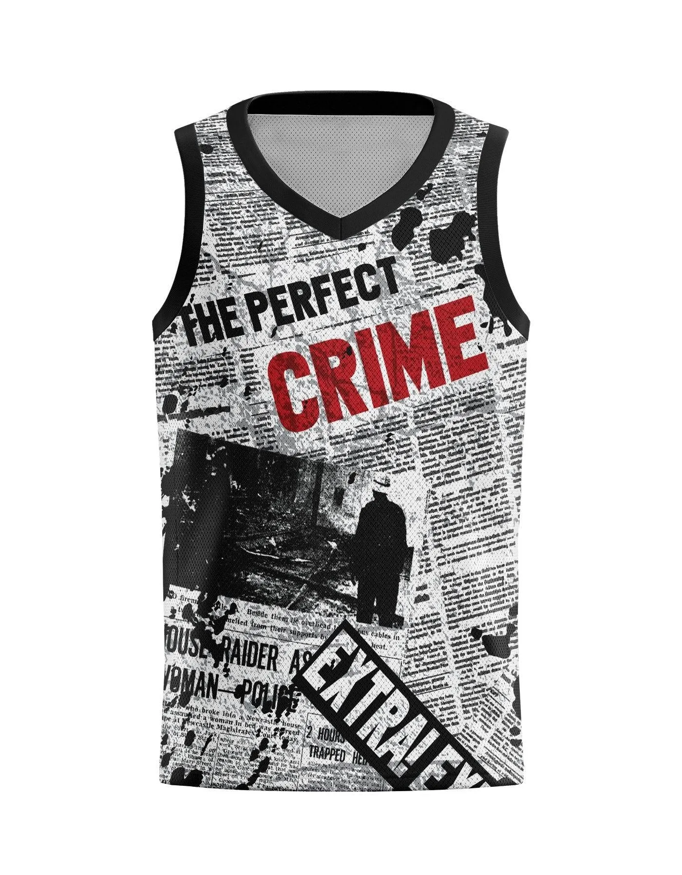 Crime Scene Basketball Jersey