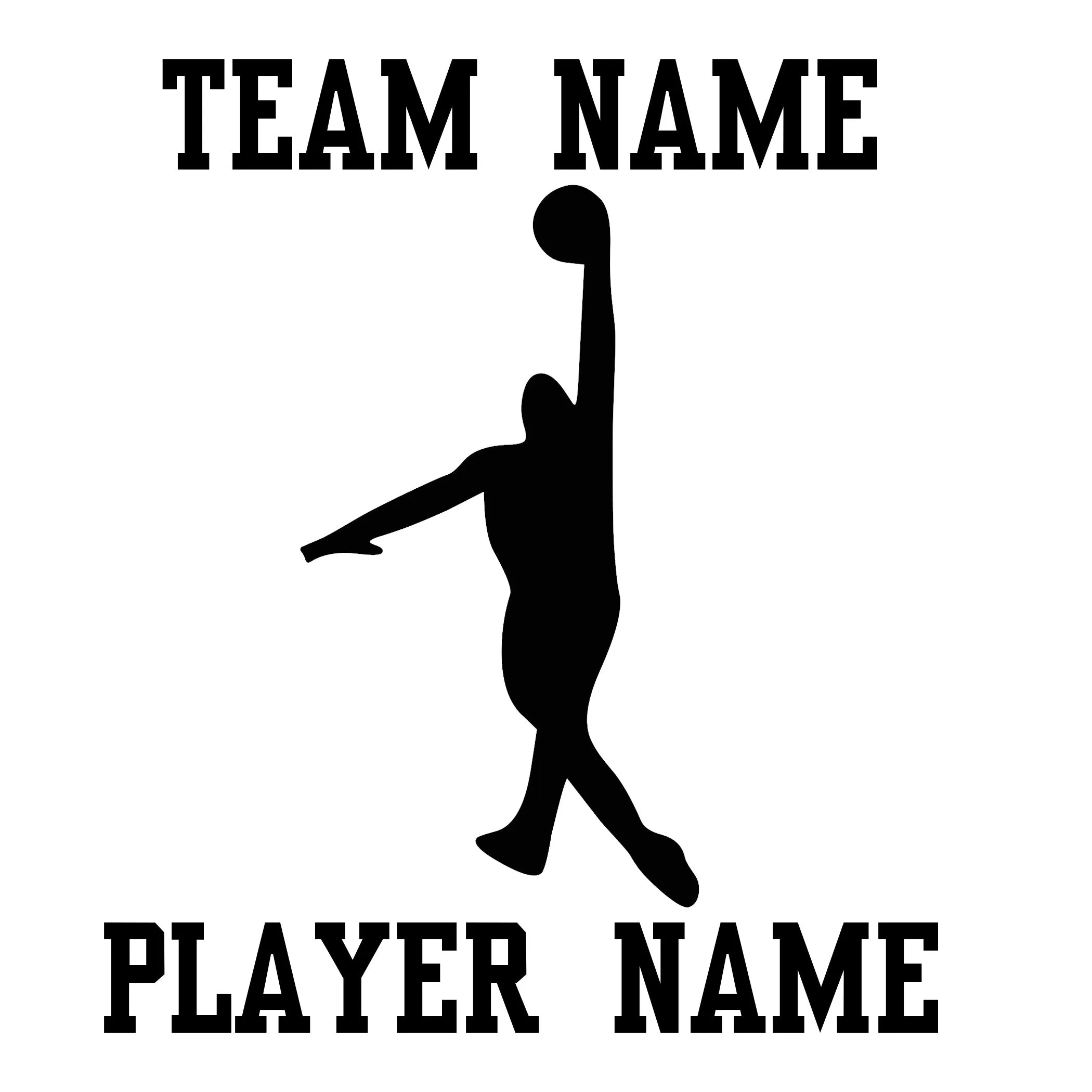 Custom Basketball Car Window Decal - Layup