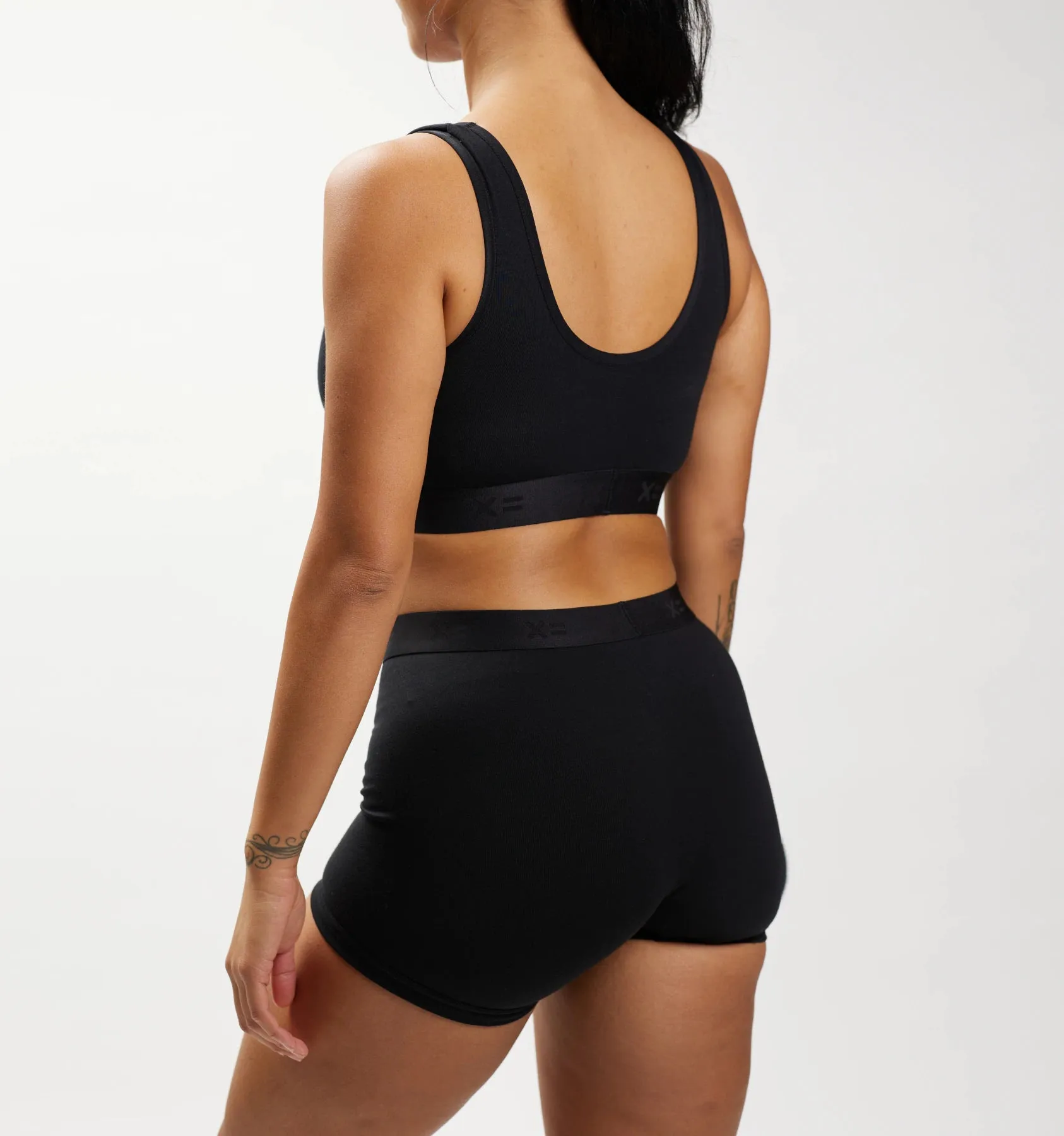 Essentials Soft Bra - Black Rainbow