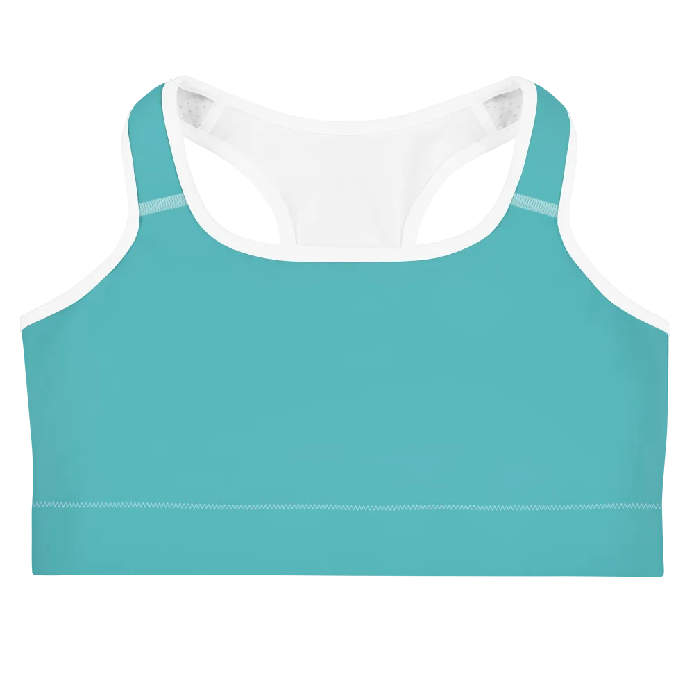 Light Blue Sports bra