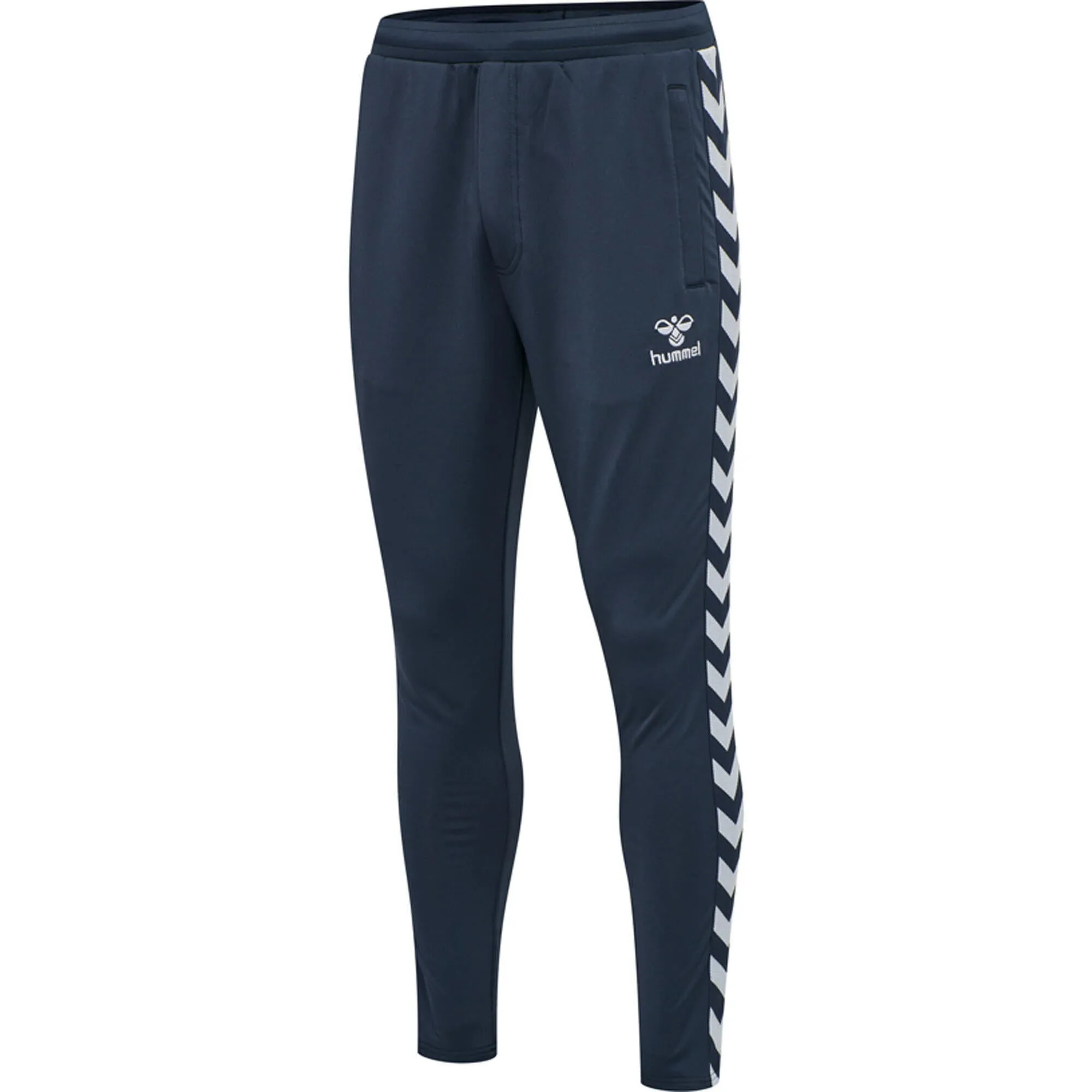 Men's trousers Hmlnathan 2.0 Tapered Pants HUMMEL, dark turquoise