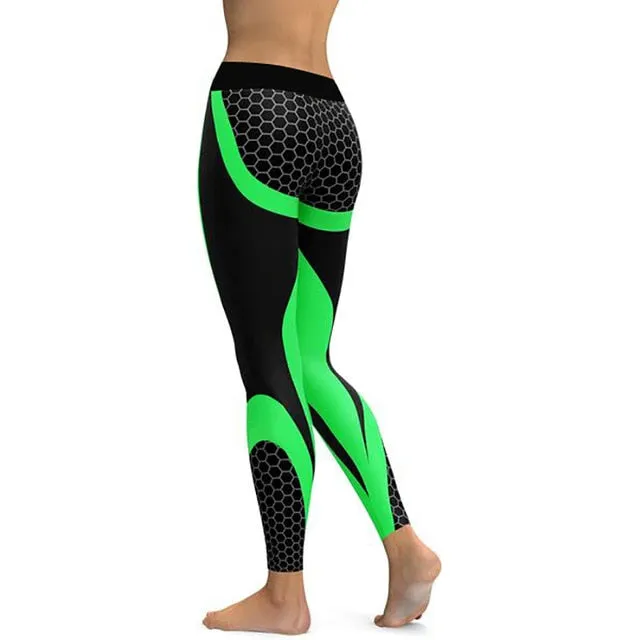 Mesh Yoga Pants