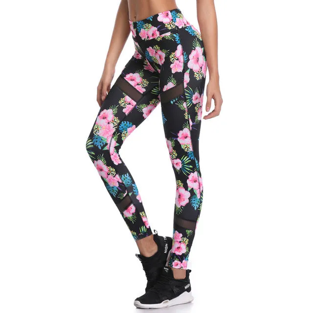 Mesh Yoga Pants