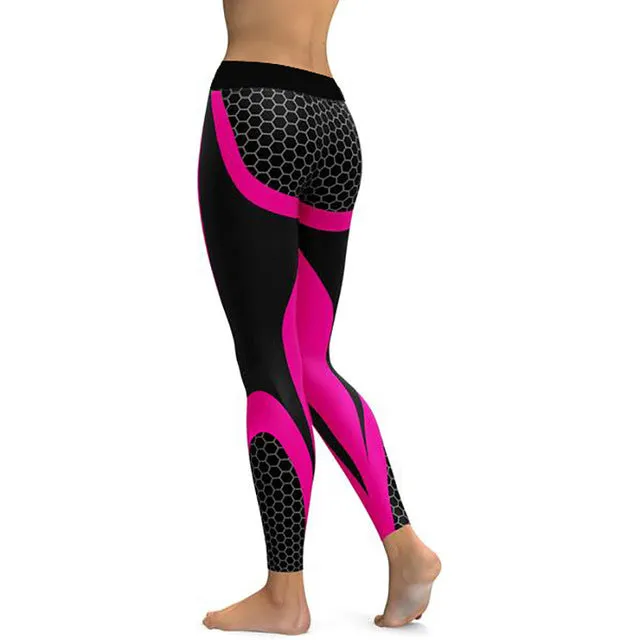 Mesh Yoga Pants
