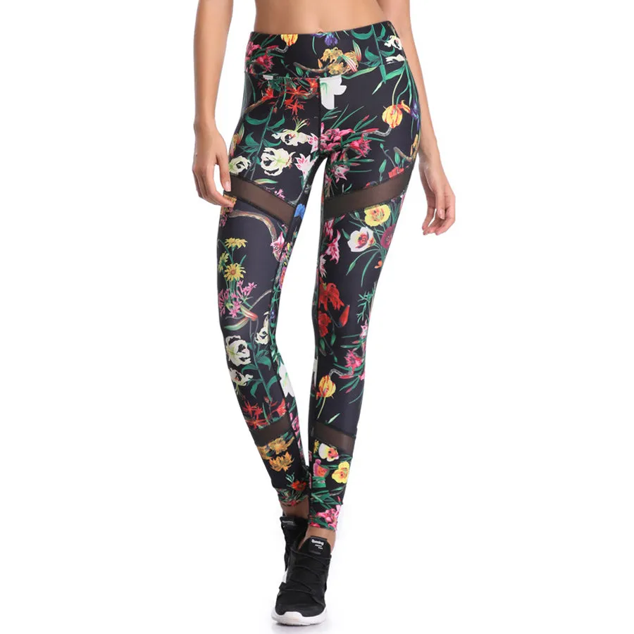 Mesh Yoga Pants