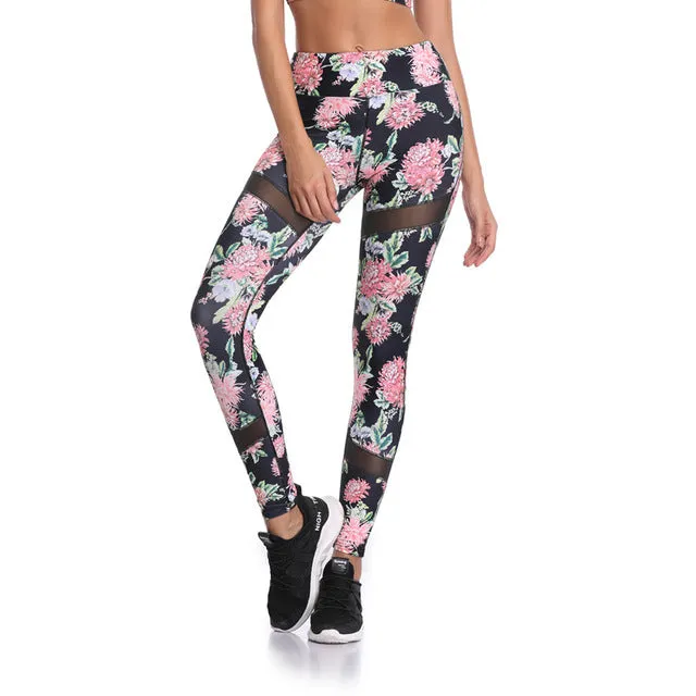 Mesh Yoga Pants