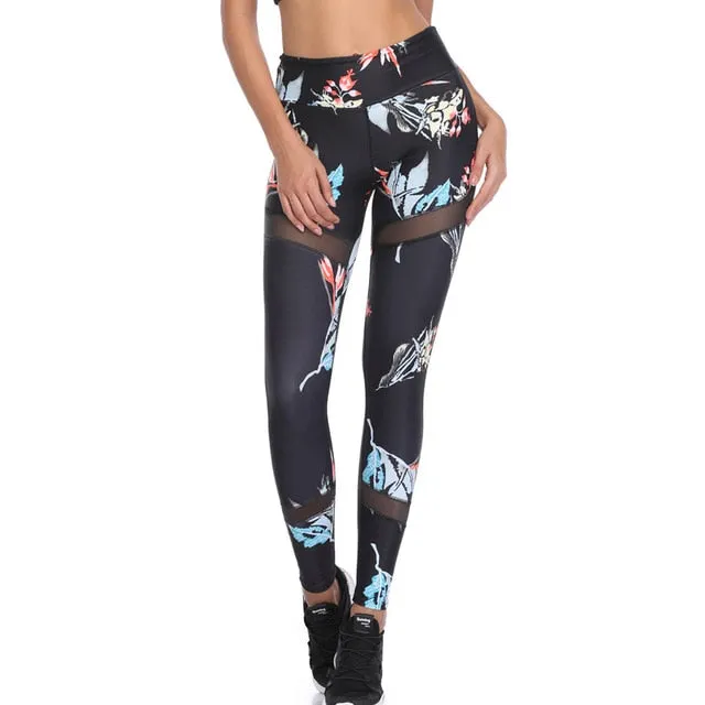 Mesh Yoga Pants