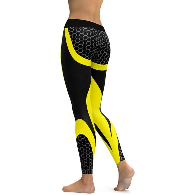 Mesh Yoga Pants