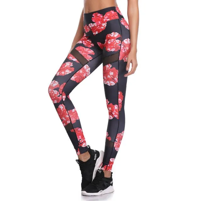 Mesh Yoga Pants