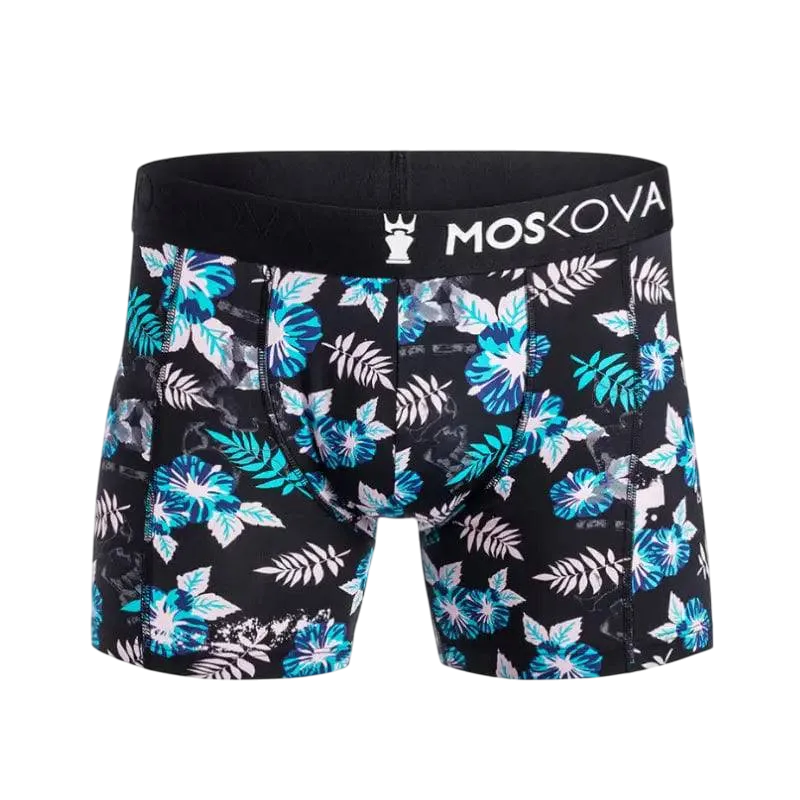 MOSKOVA BOXER M2S Polyamide Medium-Large HI Flower Black