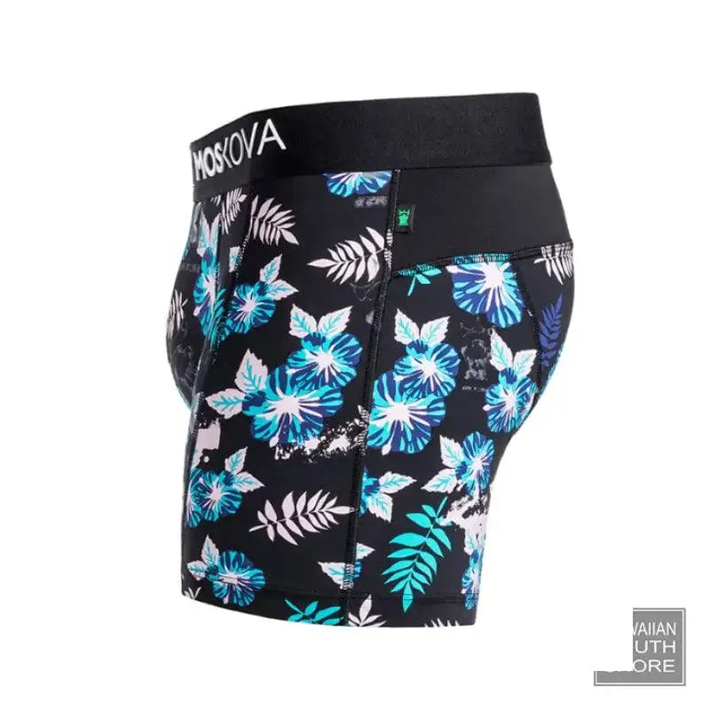 MOSKOVA BOXER M2S Polyamide Medium-Large HI Flower Black