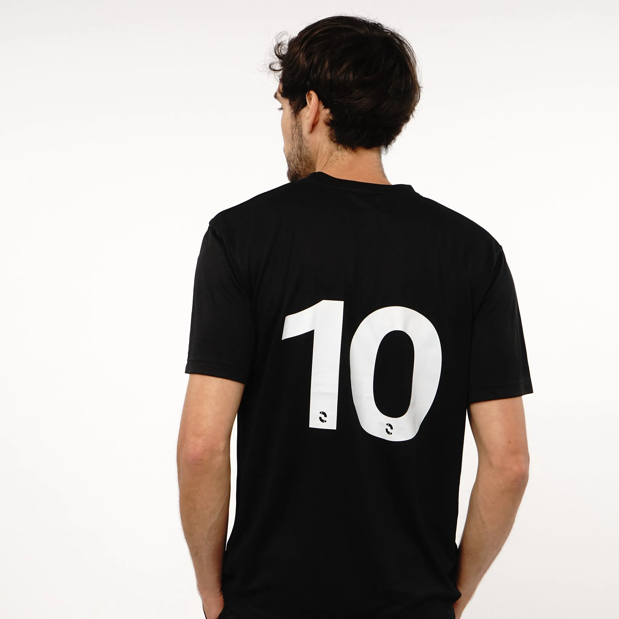 Omnitau Men's Core Crew Neck Hockey T-Shirt - Black