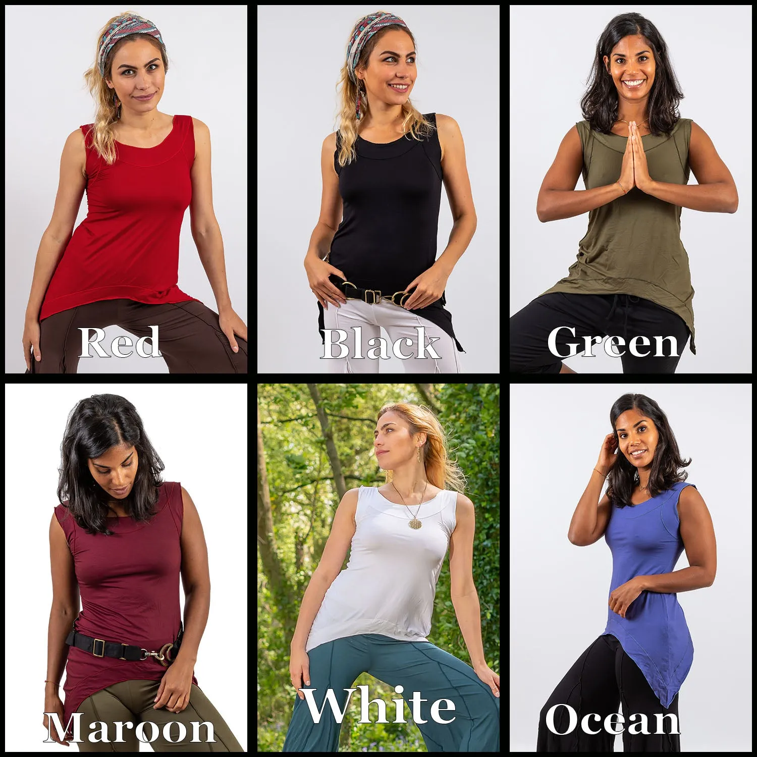Pointy Yoga Top