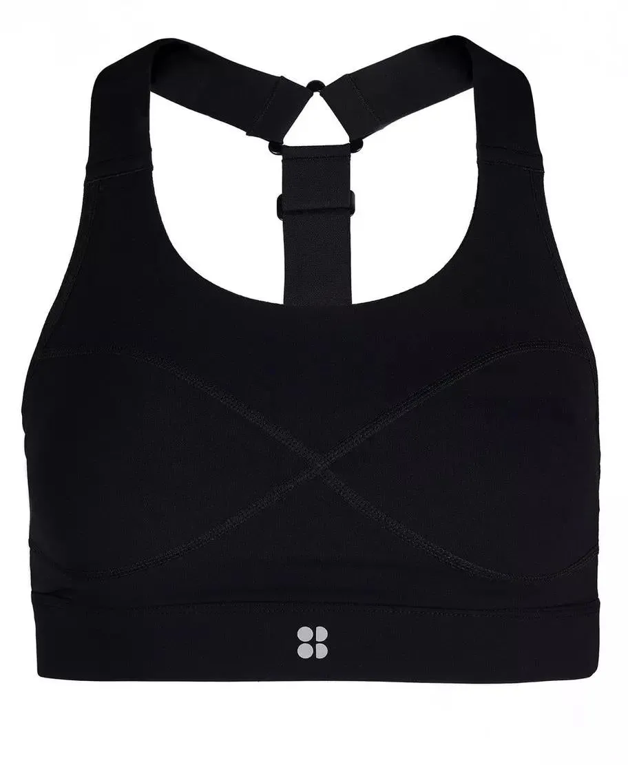 Power Medium Impact Sports Bra Sb8993 Black