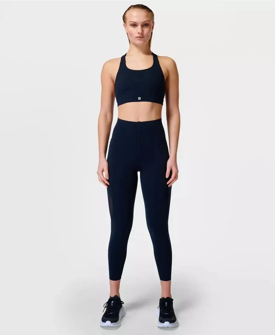 Power Medium Impact Sports Bra Sb8993 Black