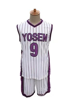 Pride Panda Adult Kuroko No Basuke Yosen No.9 Costume Basketball Uniforms