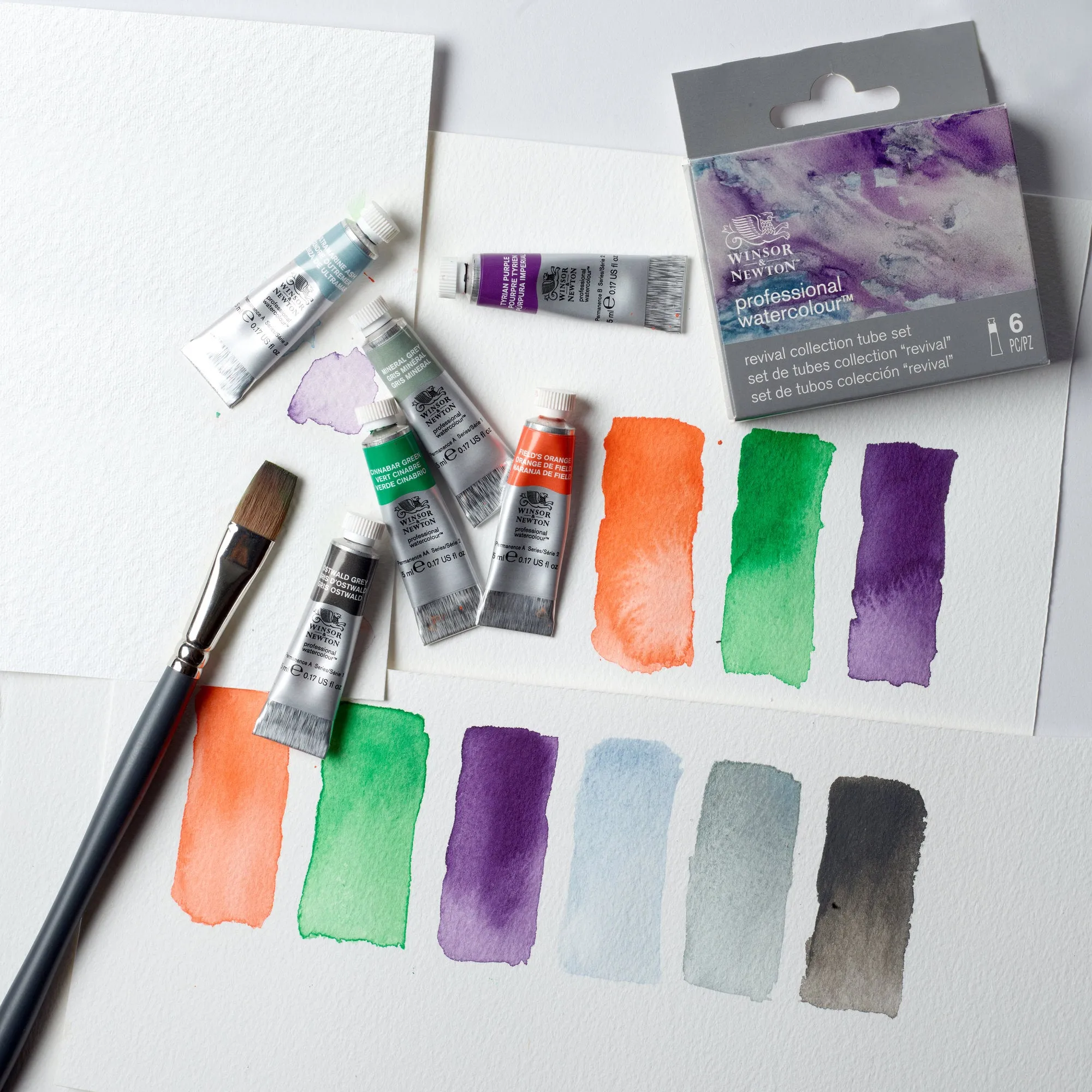 Professional Watercolour Revival Collection 6 Tubes