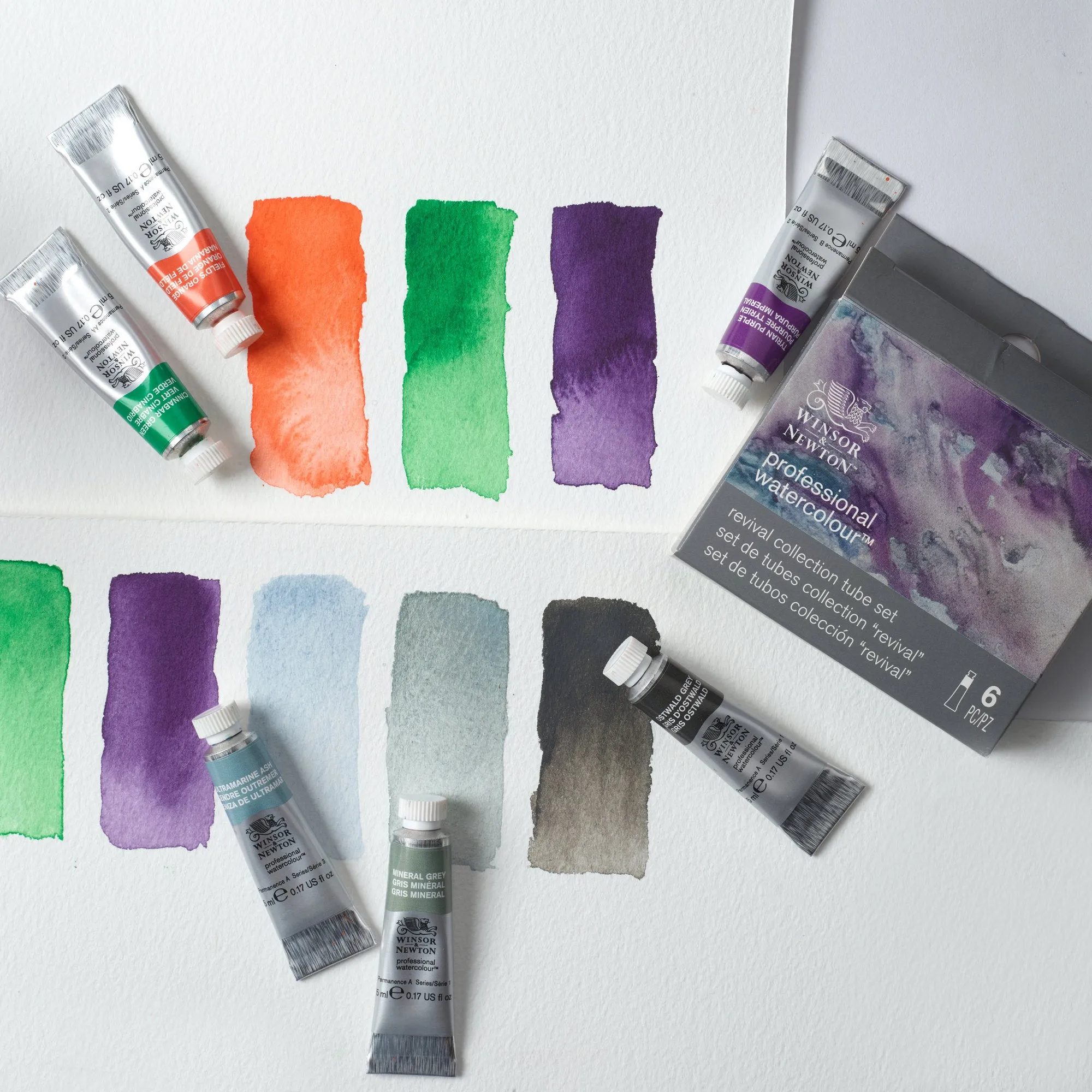 Professional Watercolour Revival Collection 6 Tubes