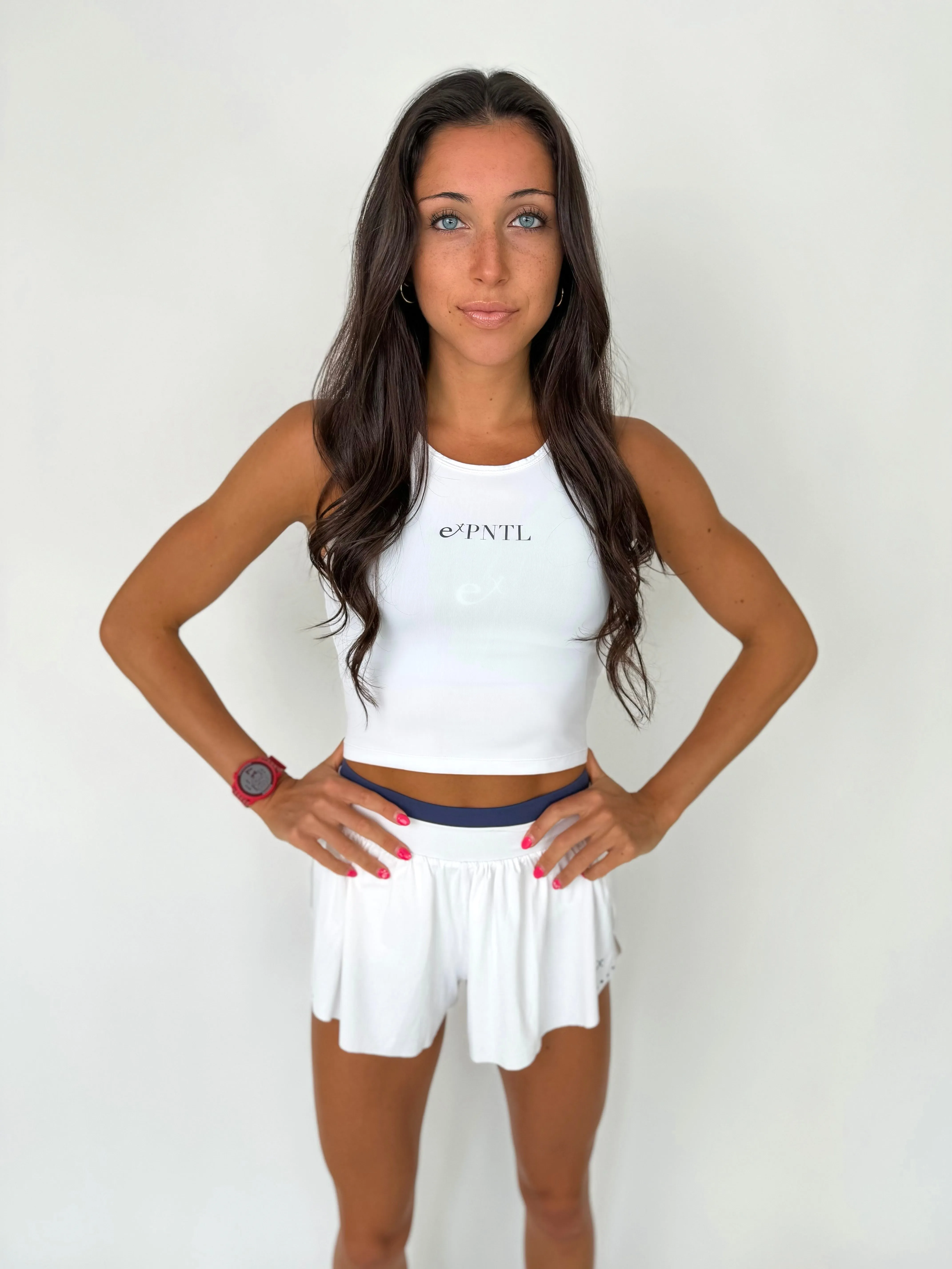 Race Day Tank- Cloud 9