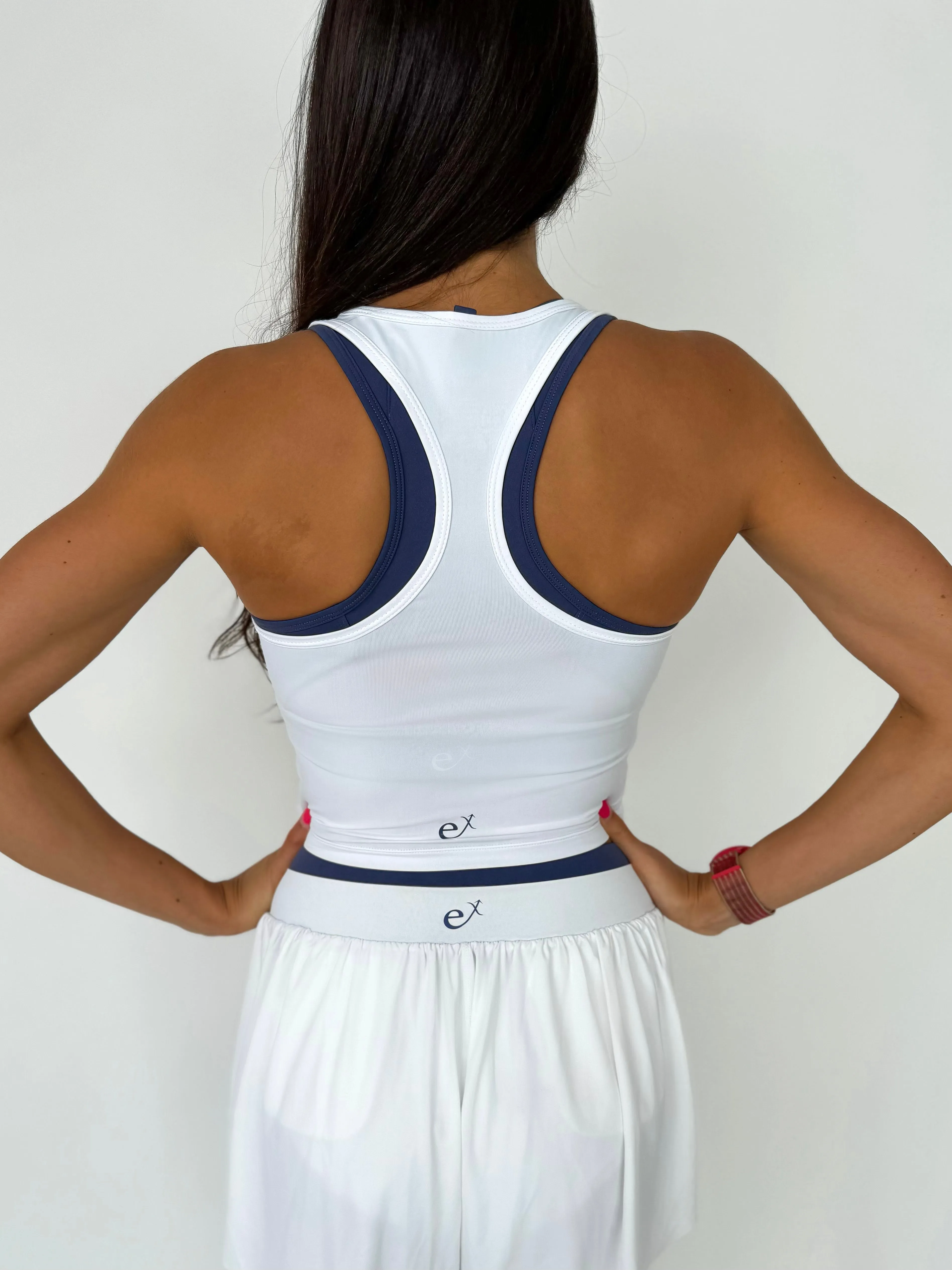 Race Day Tank- Cloud 9