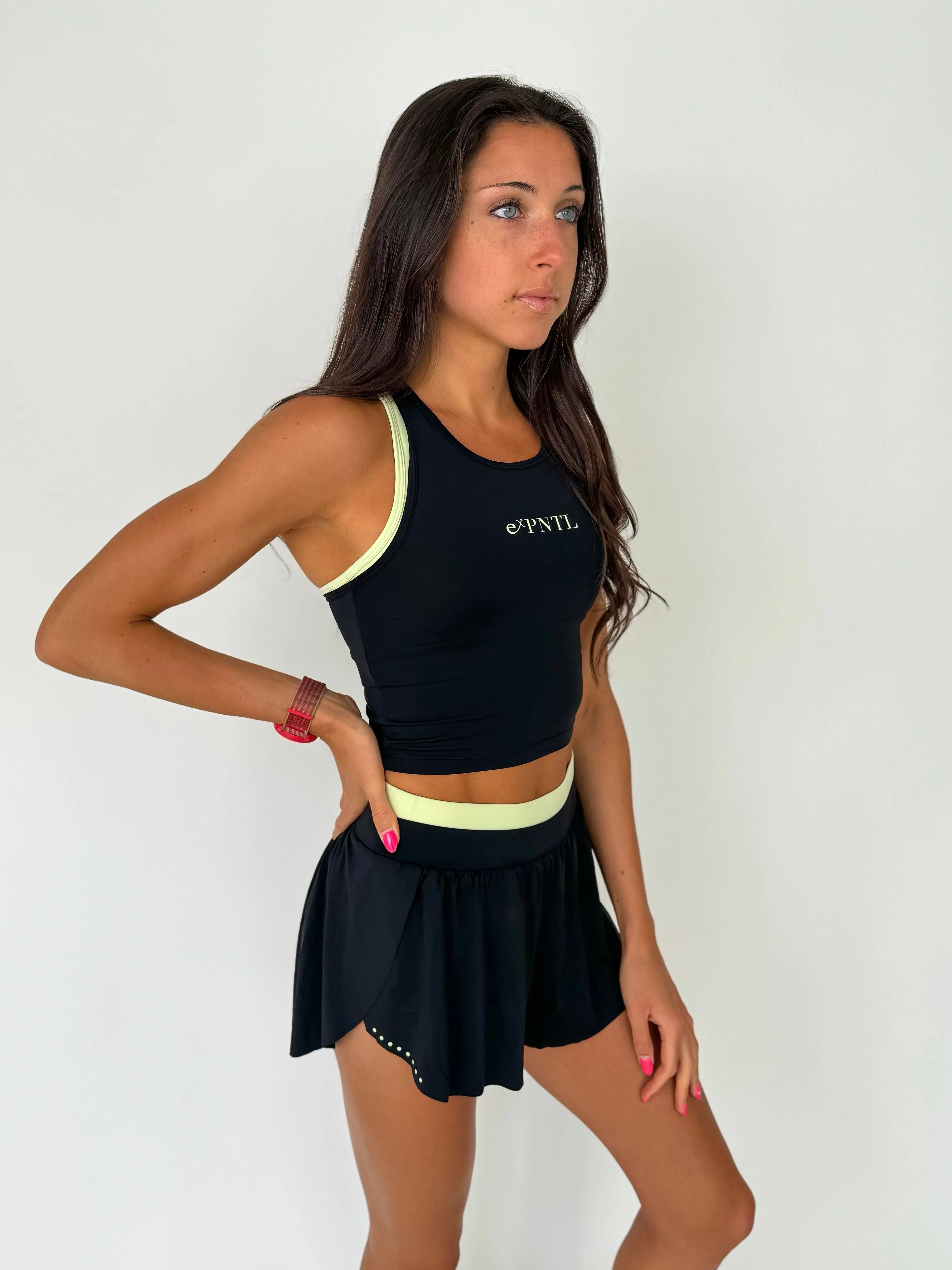 Race Day Tank- Midnight Glow