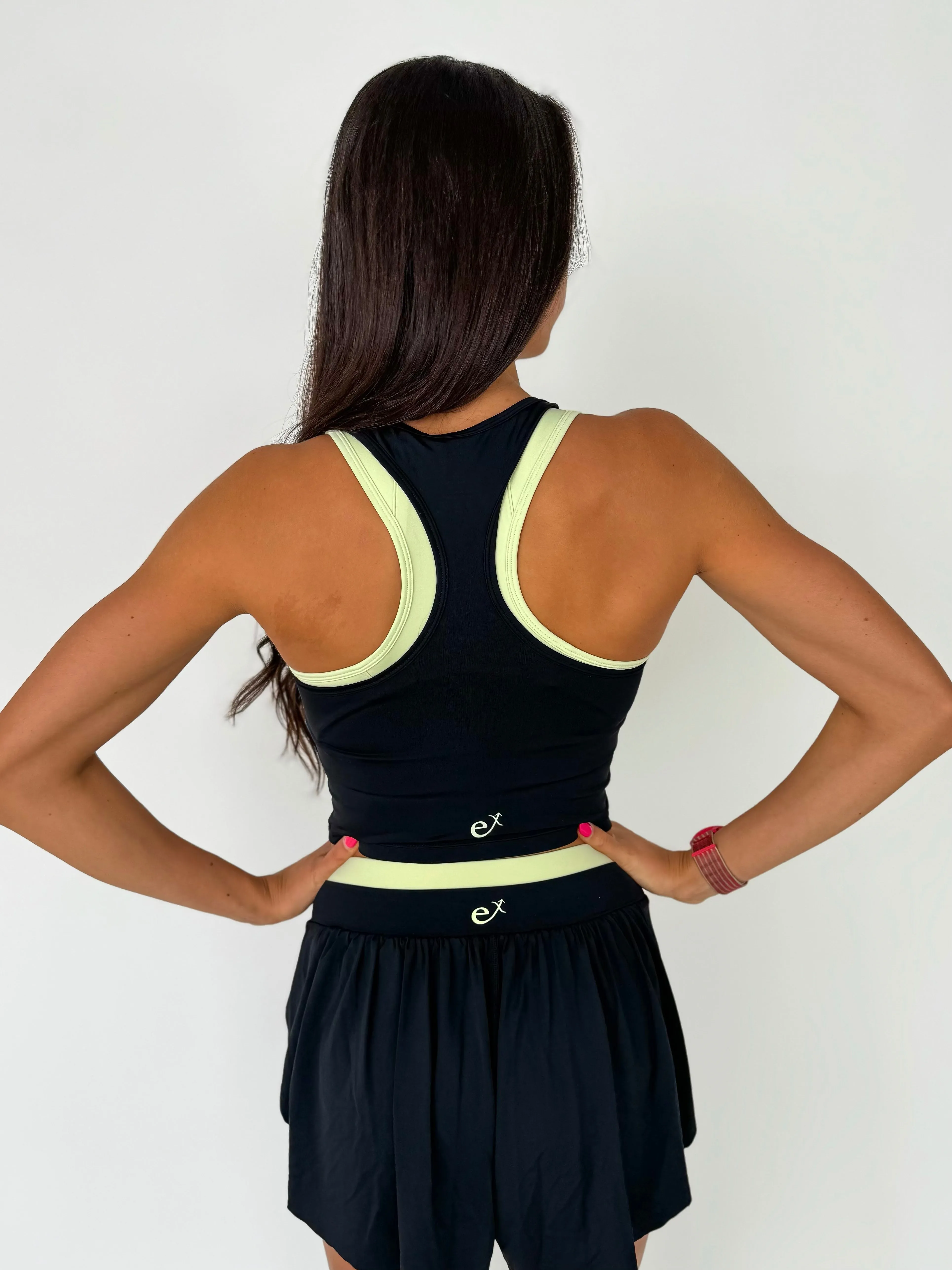 Race Day Tank- Midnight Glow