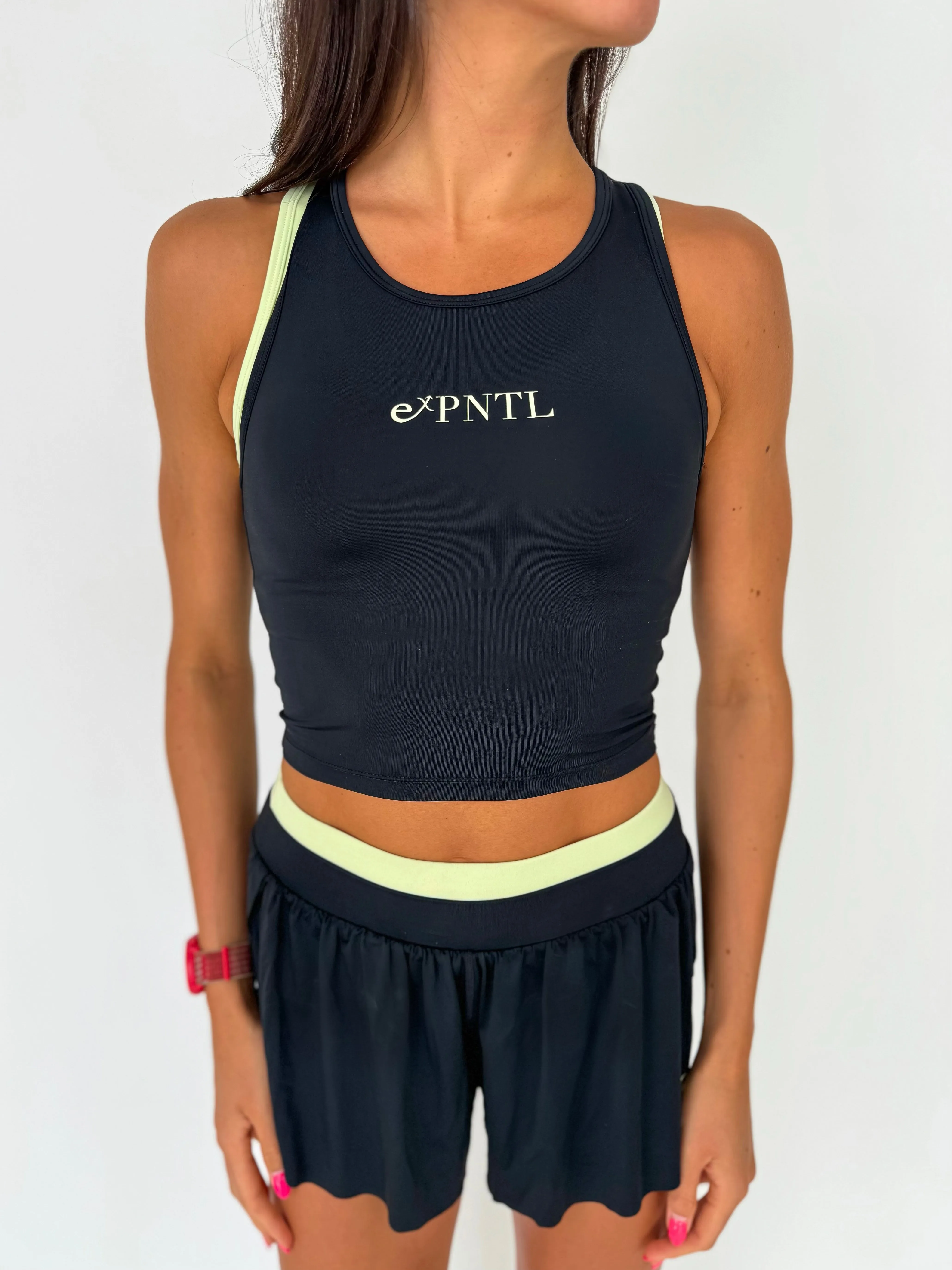Race Day Tank- Midnight Glow