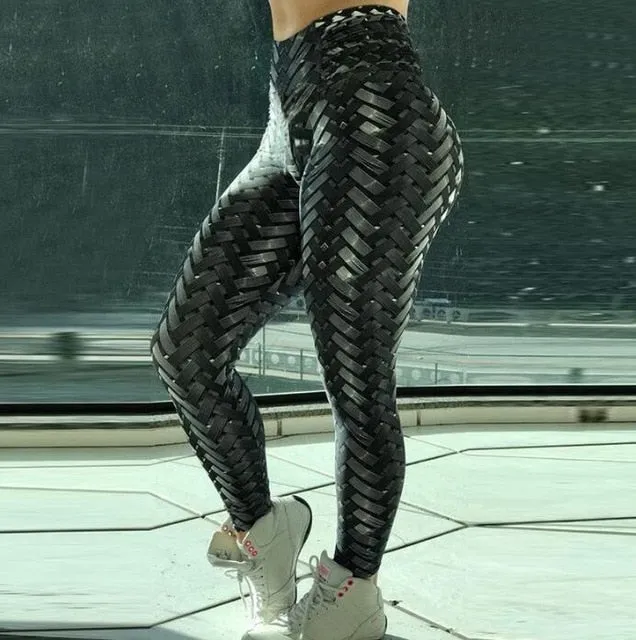 Red Heart Sexy Yoga Pants