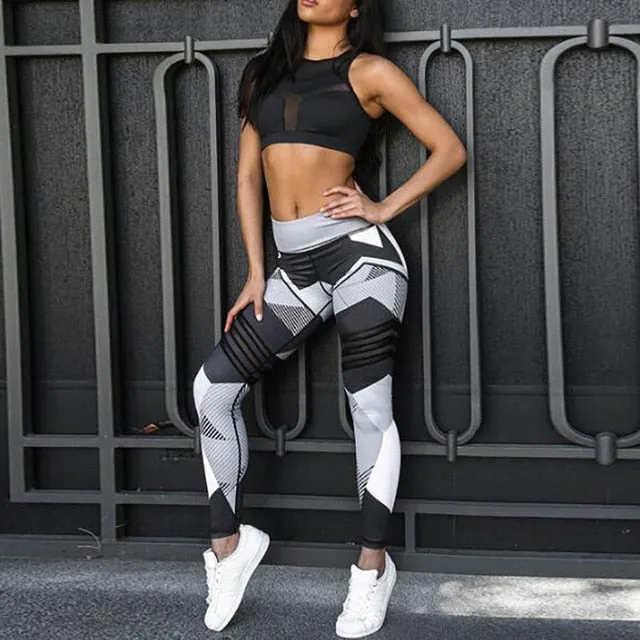 Red Heart Sexy Yoga Pants