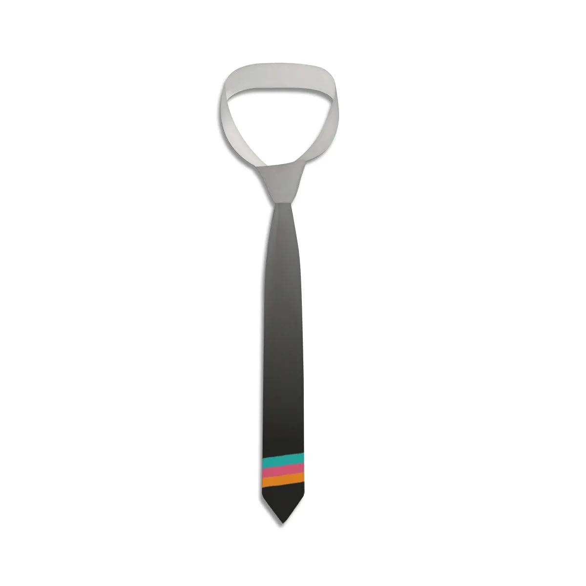 San Antonio Basketball Black Unisex Tie