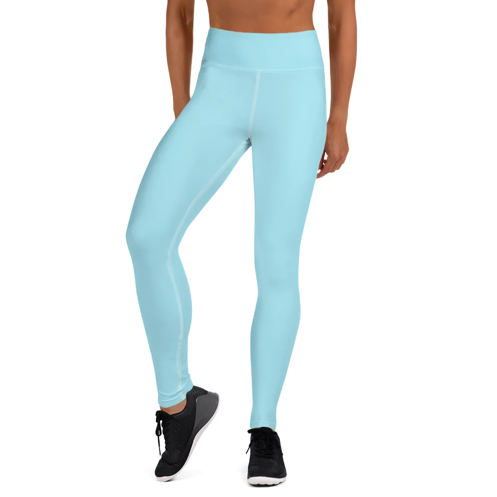 Sky Blue Yoga Leggings